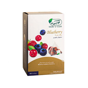 مزيج ثمار التوت الأزرق، 18 كيس شاي مزيج ثمار التوت الأزرق، 18 كيس شاي